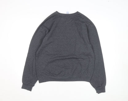 Jerzees Women’s Grey Oakland College Pullover Sweatshirt M