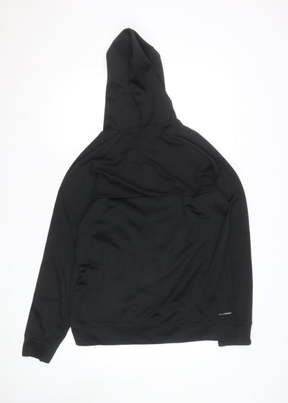 Reebok Men's Black XL Full Zip Hoodie Sportswear