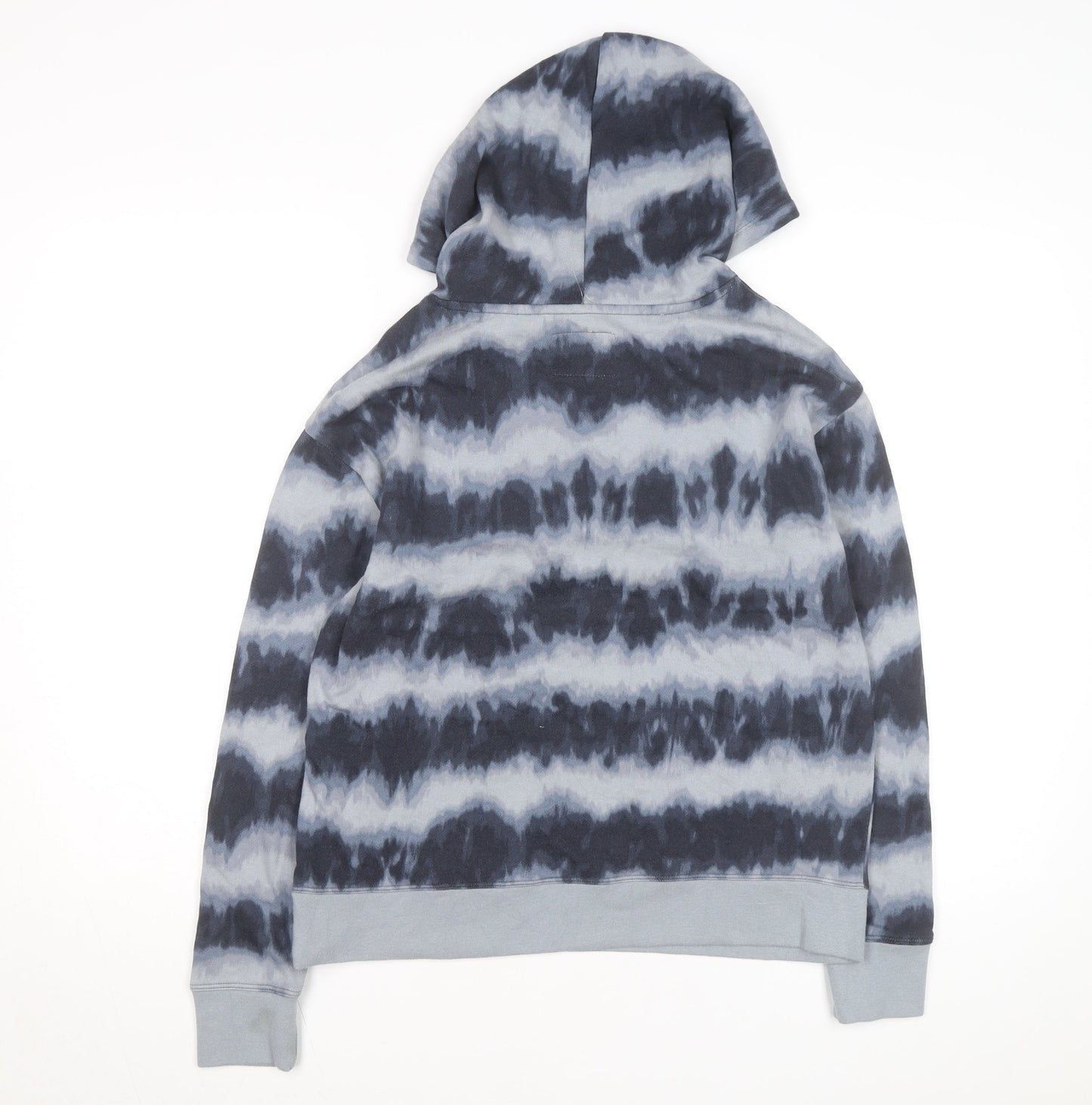 Champion Men's Blue Tie-Dye Pullover Hoodie Size S Regular Fit