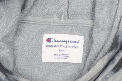 Champion Men's Blue Tie-Dye Pullover Hoodie Size S Regular Fit