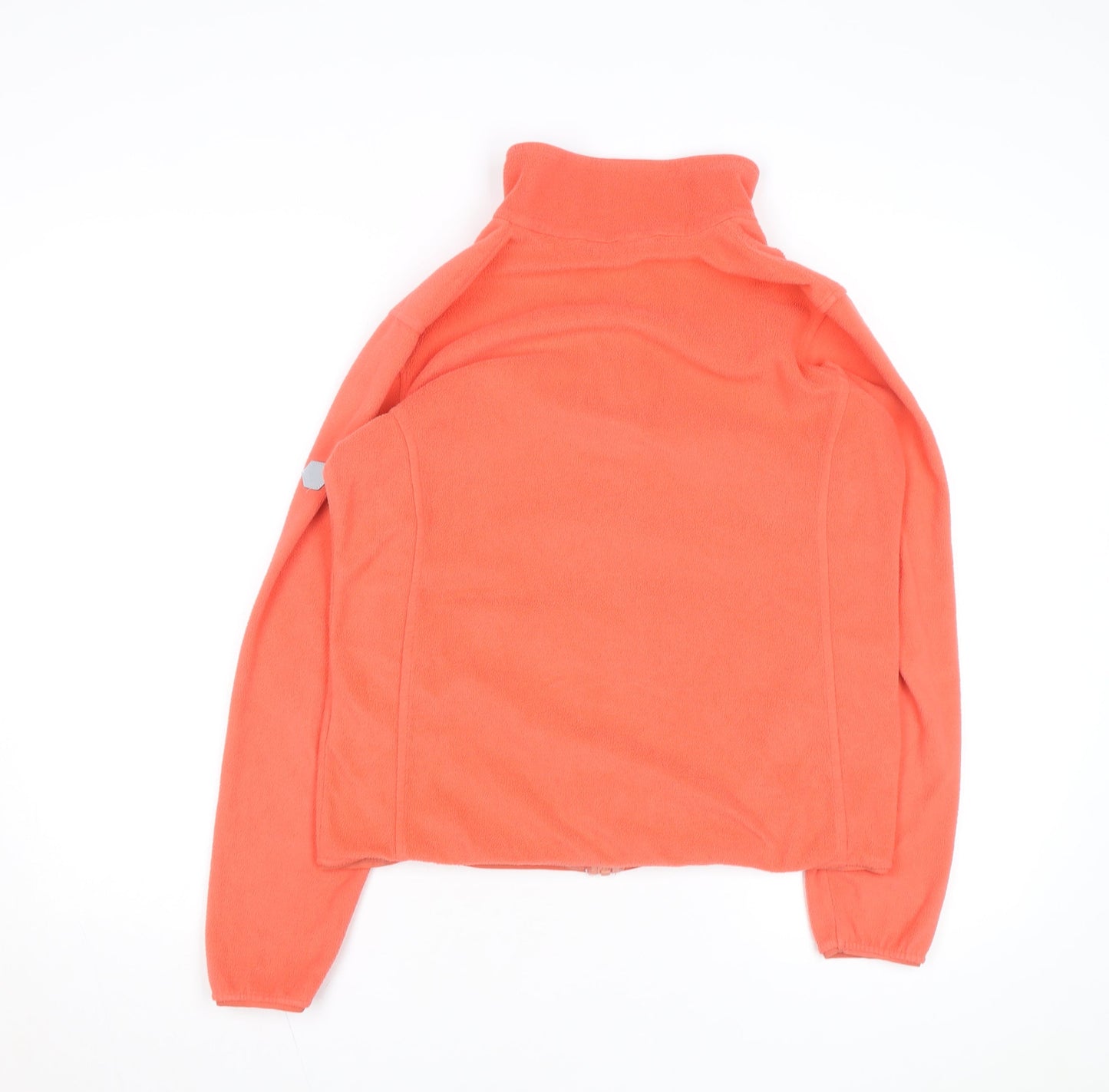 Regatta Women's Orange Fleece Full Zip Outdoor Jacket UK 14