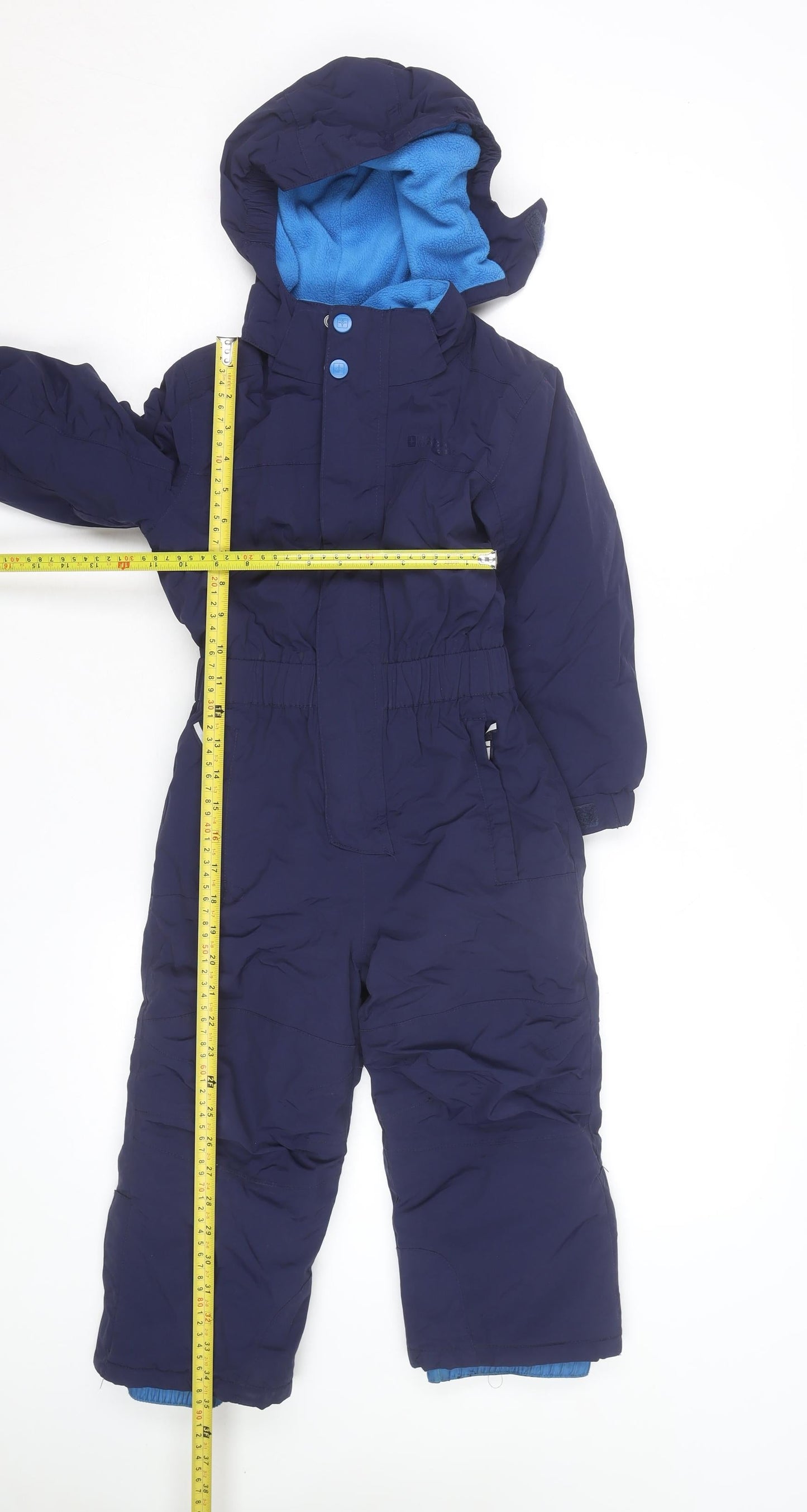 Mountain Warehouse Boys Blue Waterproof Breathable Winter Snowsuit 3-4 Years