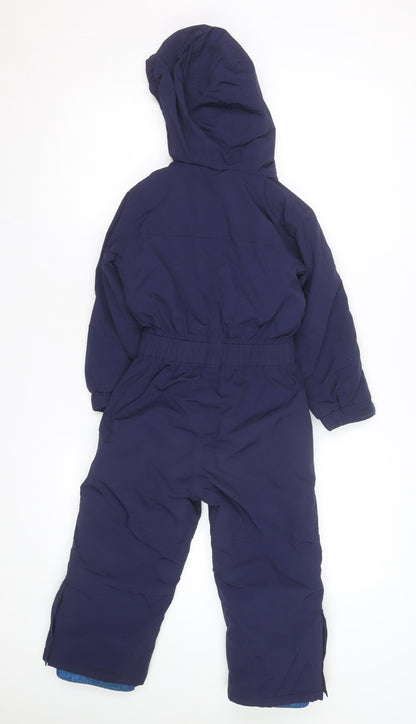 Mountain Warehouse Boys Blue Waterproof Breathable Winter Snowsuit 3-4 Years