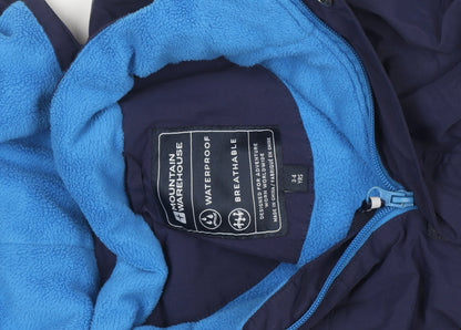 Mountain Warehouse Boys Blue Waterproof Breathable Winter Snowsuit 3-4 Years