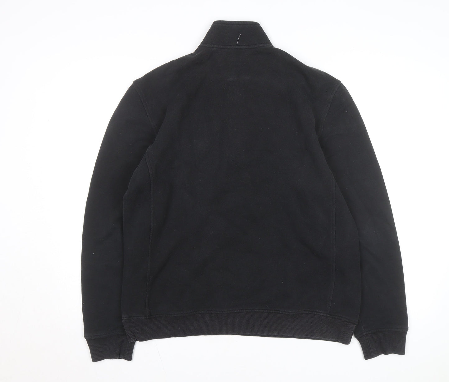 Izod Men's Black Medium 1/2 Zip Fleece Activewear Jacket