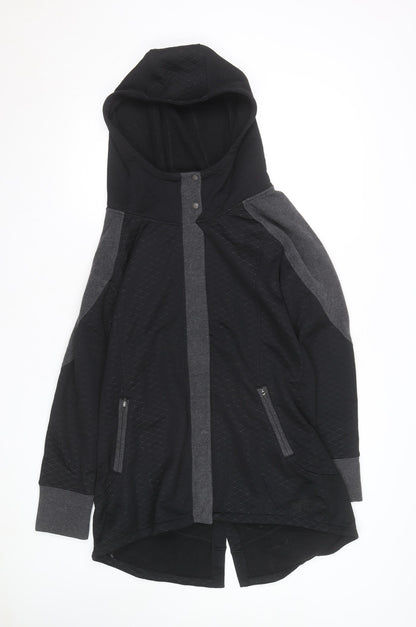 The North Face Women's Black Hooded Fleece Jacket Size L