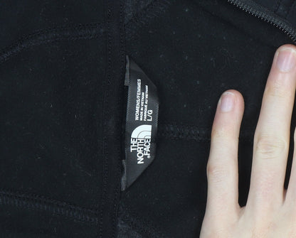 The North Face Women's Black Hooded Fleece Jacket Size L