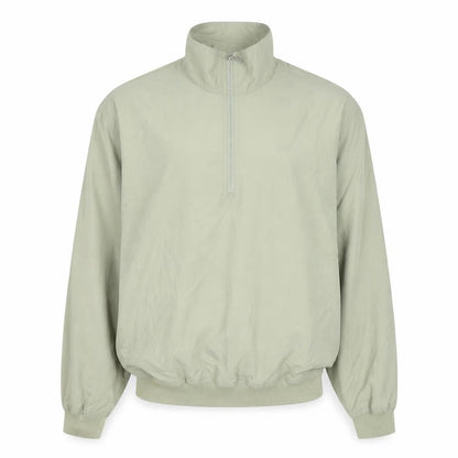IZOD Men's Green 1/4 Zip Lightweight Polyester Jacket Size M