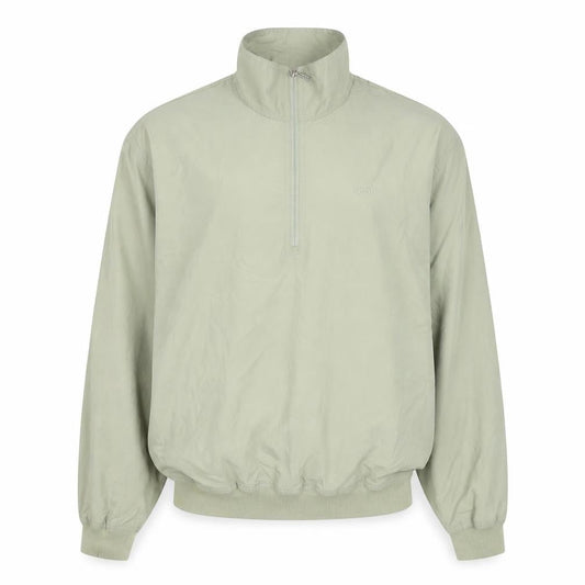 IZOD Men's Green 1/4 Zip Lightweight Polyester Jacket Size M