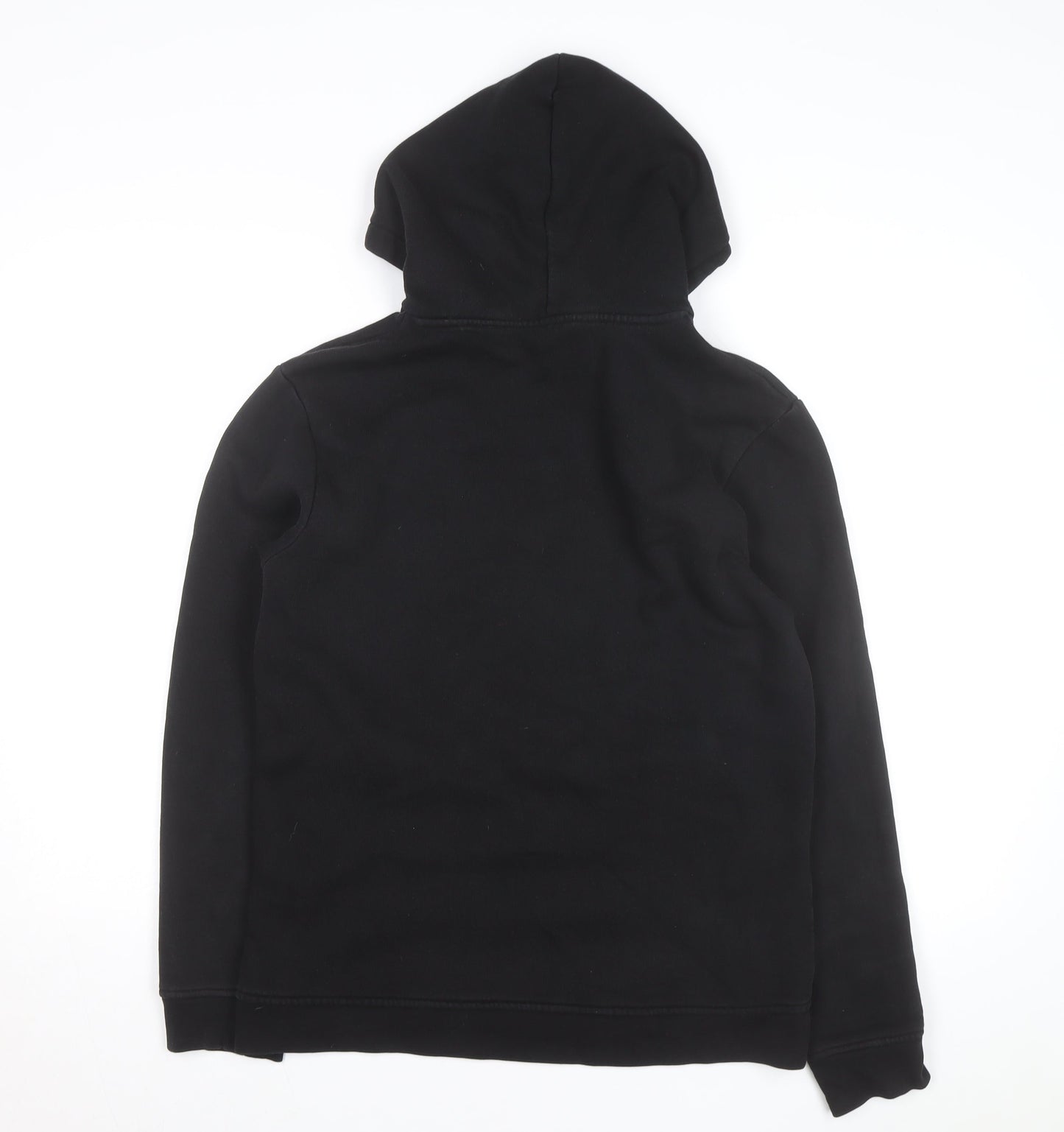 ONLY & SONS Men’s Black Pullover Hoodie Small Graphic Print Fleece