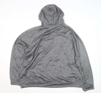 Knights Apparel Men's Grey 2XL Pullover Hoodie Minnesota Logo Sweatshirt