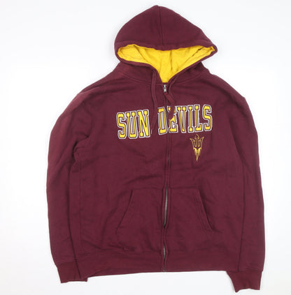 Campus Heritage Men’s Brown XL Full Zip Hoodie Sun Devils Sportswear