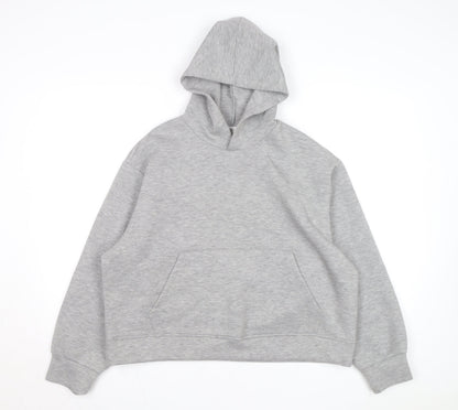 Marks and Spencer Men's Grey Pullover Hoodie Size L Regular Fit