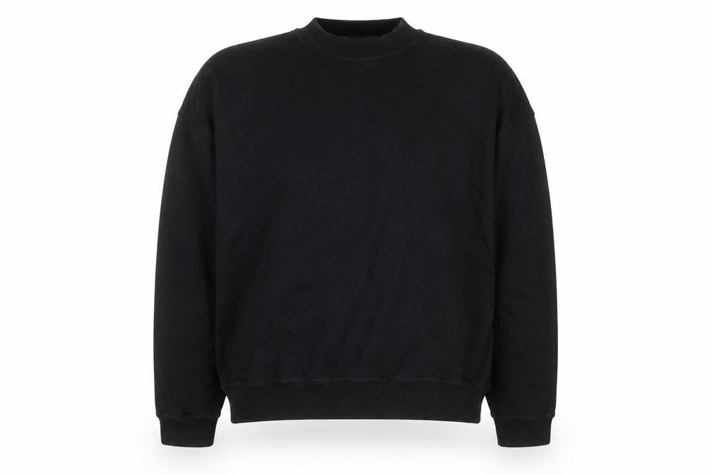 Destructive Mens Black Crew Neck Pullover Sweatshirt Size L