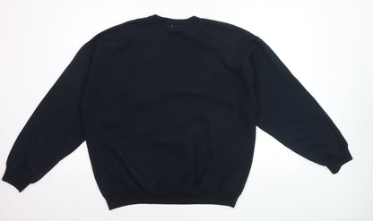 SDI Men's Blue Tradition Golf Club Pullover Sweatshirt L