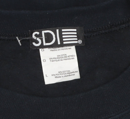 SDI Men's Blue Tradition Golf Club Pullover Sweatshirt L