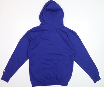 Starter Men's Blue Full Zip Hoodie Medium Indianapolis Colts Sportswear
