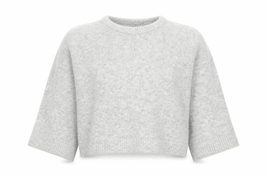 ASOS DESIGN Women’s Grey Chunky Knit Pullover Jumper L