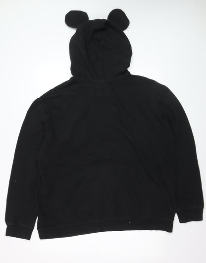 Disney Parks Men’s Black 2XL Mickey Mouse Pullover Hoodie