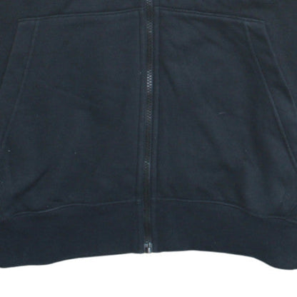 Nike Men's Black Full Zip Hoodie Size M Regular Fit Fleece