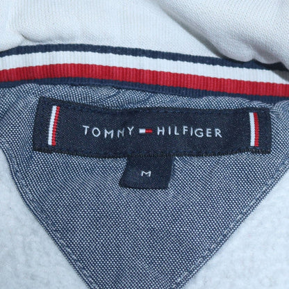 Tommy Hilfiger Men's White M Pullover Hoodie Classic Logo