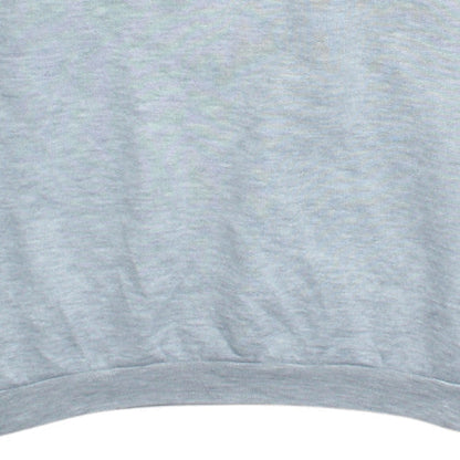 Kappa Men's Grey Pullover Sweatshirt L Vintage Crew Neck Sports Logo