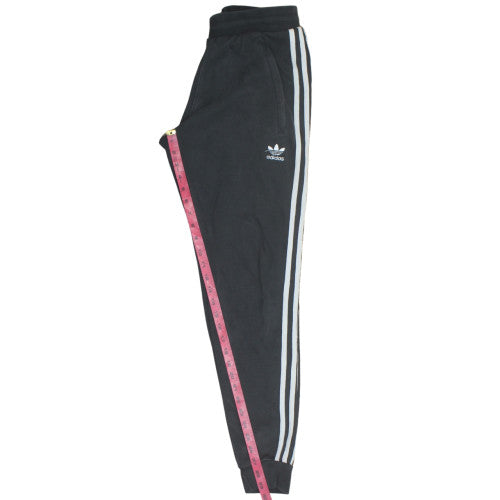 adidas Mens Black Jogger Trousers Size S Regular Fit Sportswear