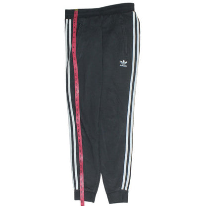 adidas Mens Black Jogger Trousers Size S Regular Fit Sportswear