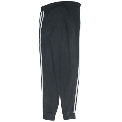 adidas Mens Black Jogger Trousers Size S Regular Fit Sportswear