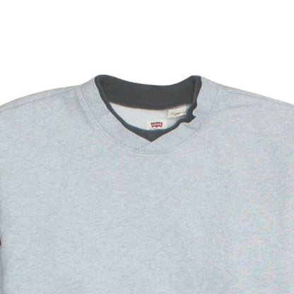 Levi's Men's Grey Oversized Crew Neck Sweatshirt Size M