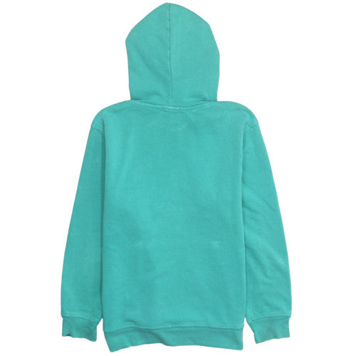GAP Boys Green Pullover Hoodie 8 Years Logo Fleece Sweatshirt