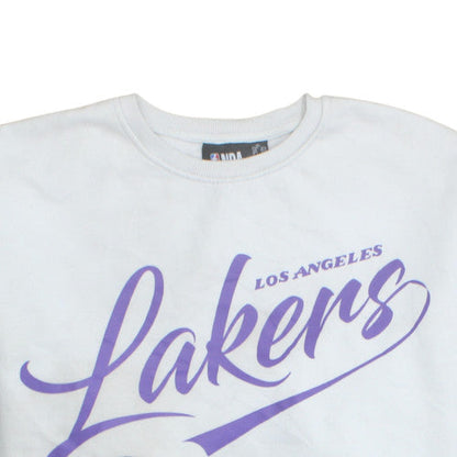 Primark NBA Los Angeles Lakers White Sweatshirt Men XL Graphic Pullover