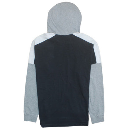 Nike Mens Black Grey Pullover Hoodie Medium Regular Fit