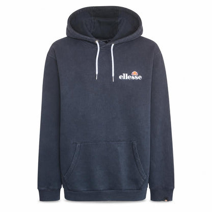 Ellesse Mens Blue XL Pullover Hoodie with Logo and Front Pocket