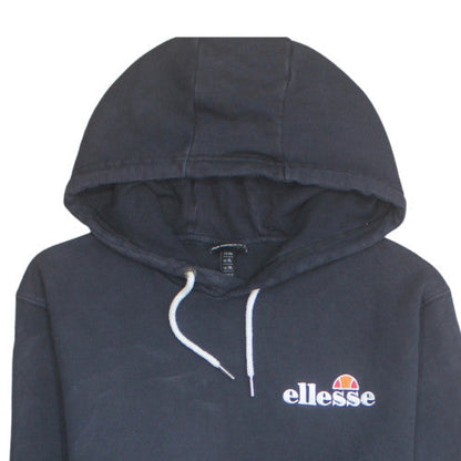 Ellesse Mens Blue XL Pullover Hoodie with Logo and Front Pocket