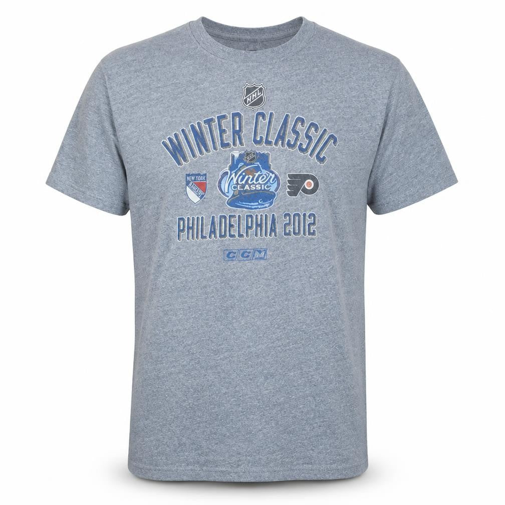 CCM Men's Grey Winter Classic 2012 NHL Graphic T-Shirt XL