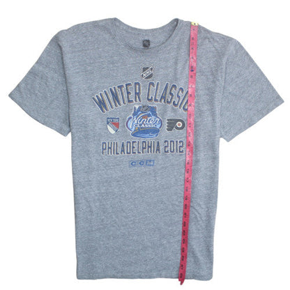 CCM Men's Grey Winter Classic 2012 NHL Graphic T-Shirt XL