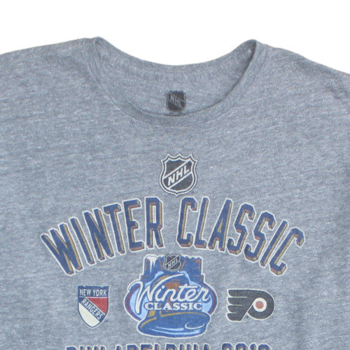 CCM Men's Grey Winter Classic 2012 NHL Graphic T-Shirt XL