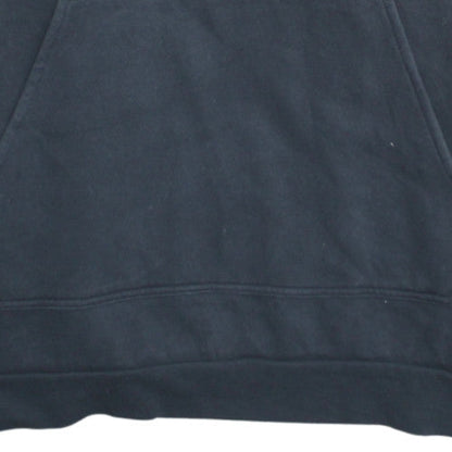 Adidas Mens Black Pullover Hoodie L Regular Fit Fleece Sportswear