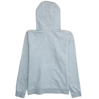 Nike Men's Grey Pullover Hoodie M Regular Fit Fleece Sweatshirt