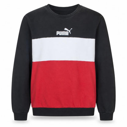 Puma Mens Multicoloured 2XL Crew Neck Pullover Sweatshirt