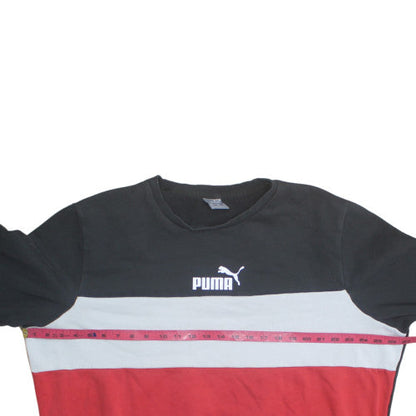 Puma Mens Multicoloured 2XL Crew Neck Pullover Sweatshirt