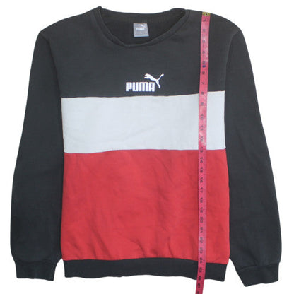 Puma Mens Multicoloured 2XL Crew Neck Pullover Sweatshirt