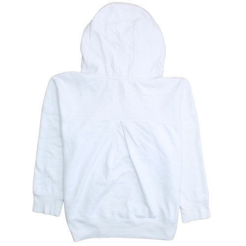 Calvin Klein Men's White Pullover Hoodie M Logo Fleece Sweatshirt