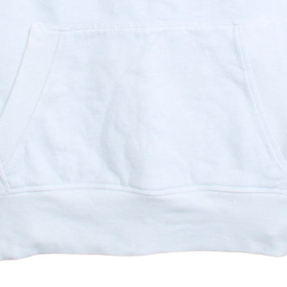 Calvin Klein Men's White Pullover Hoodie M Logo Fleece Sweatshirt