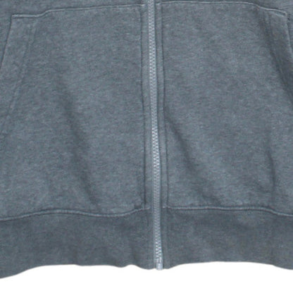 Nike Men's Grey Full Zip Hoodie L Fleece Sportswear