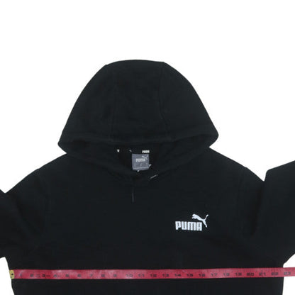 Puma Men's Black Pullover Hoodie M Fleece Sportswear