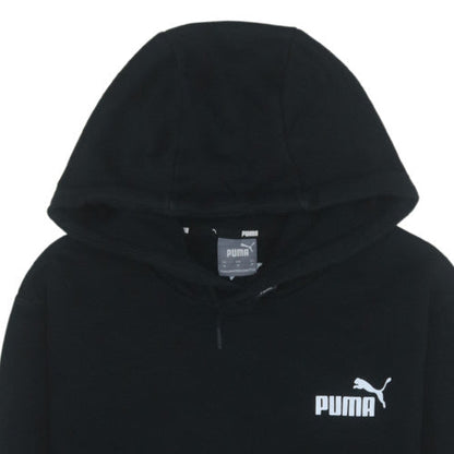Puma Men's Black Pullover Hoodie M Fleece Sportswear