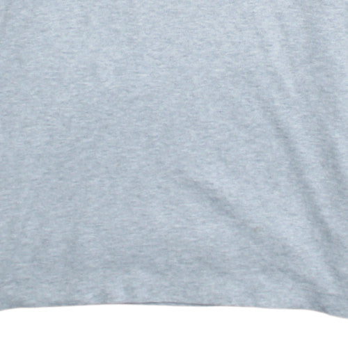 Ralph Lauren Men's Grey Short Sleeve Cotton Polo Shirt L