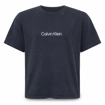 Calvin Klein Men's Black XL Crew Neck Cotton T-Shirt